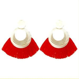 Red Earring Collection
